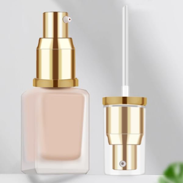 Chris.W 2-Pack Foundation Pump Replacement for Estee Lauder Double Wear Foundation - Gold - görsel 12