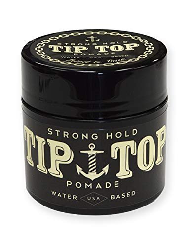 Tip Top Strong Hold Water Based Pomade - 4.25 oz | Firm Styling for All Hair Types Avelisse