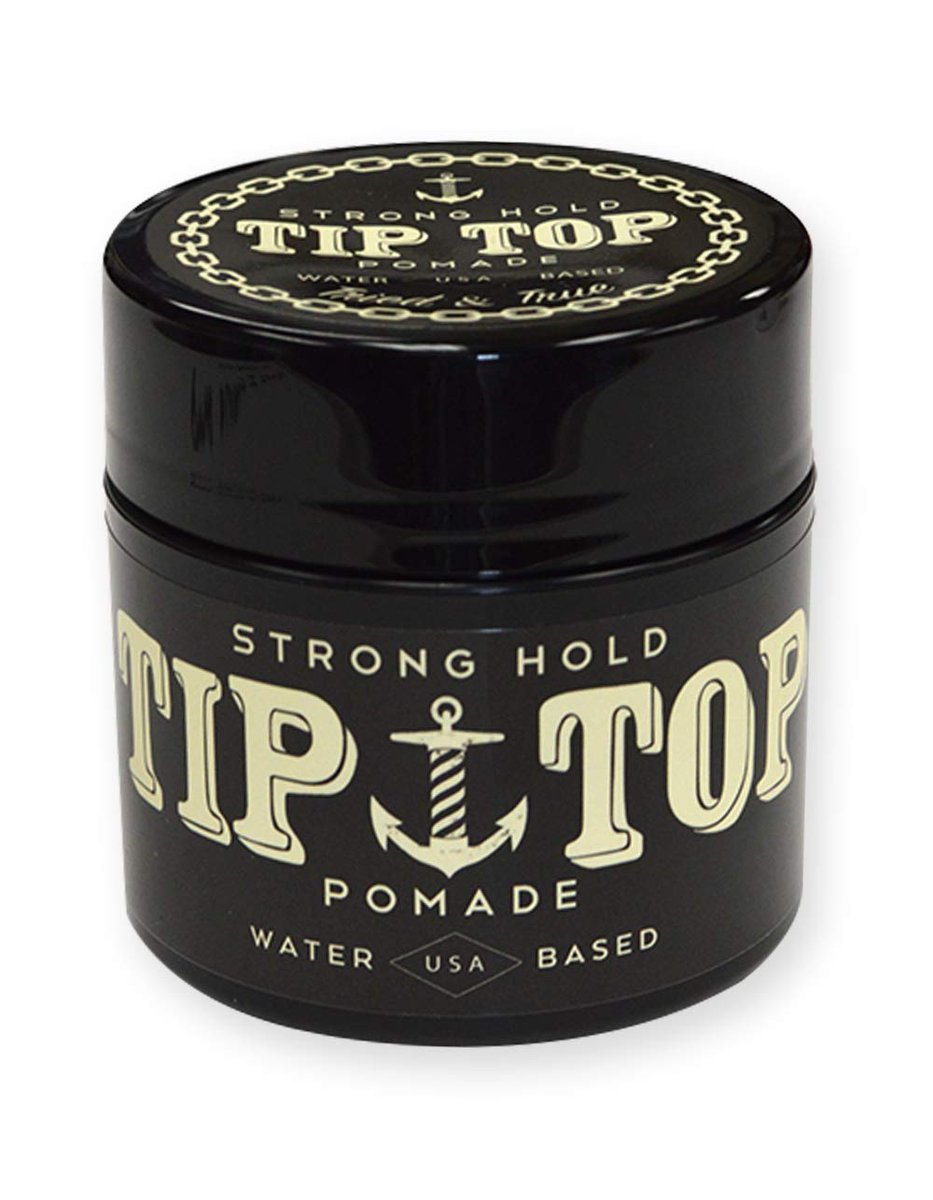 Tip Top Strong Hold Water Based Pomade - 4.25 oz | Firm Styling for All Hair Types Avelisse