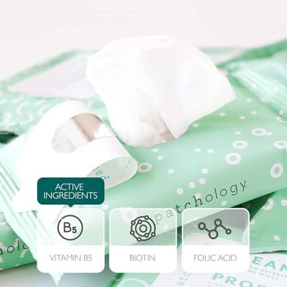 Patchology Clean AF Facial Cleansing Wipes - On-The-Go Refreshing Travel Size Face Wipes for Removing Dirt and Oil - Makeup Remover for Sensitive and Oily Skin (1 Pack, 15 Sheets)