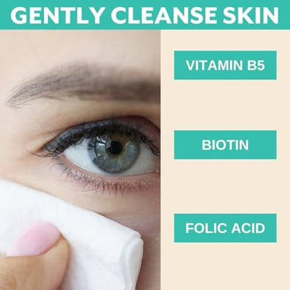 Patchology Clean AF Facial Cleansing Wipes - On-The-Go Refreshing Travel Size Face Wipes for Removing Dirt and Oil - Makeup Remover for Sensitive and Oily Skin (1 Pack, 15 Sheets)