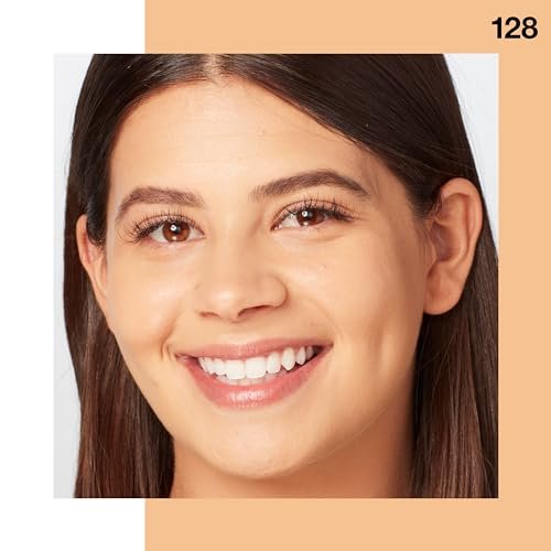 Maybelline Fit Me Dewy + Smooth Liquid Foundation - Warm Nude (128) - 1 fl oz - görsel 10