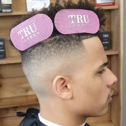 TRU BARBER Hair Grippers 6-Pack - Non-Slip Salon Hair Clips for Styling, Sectioning, Cutting & Coloring - Pink Avelisse