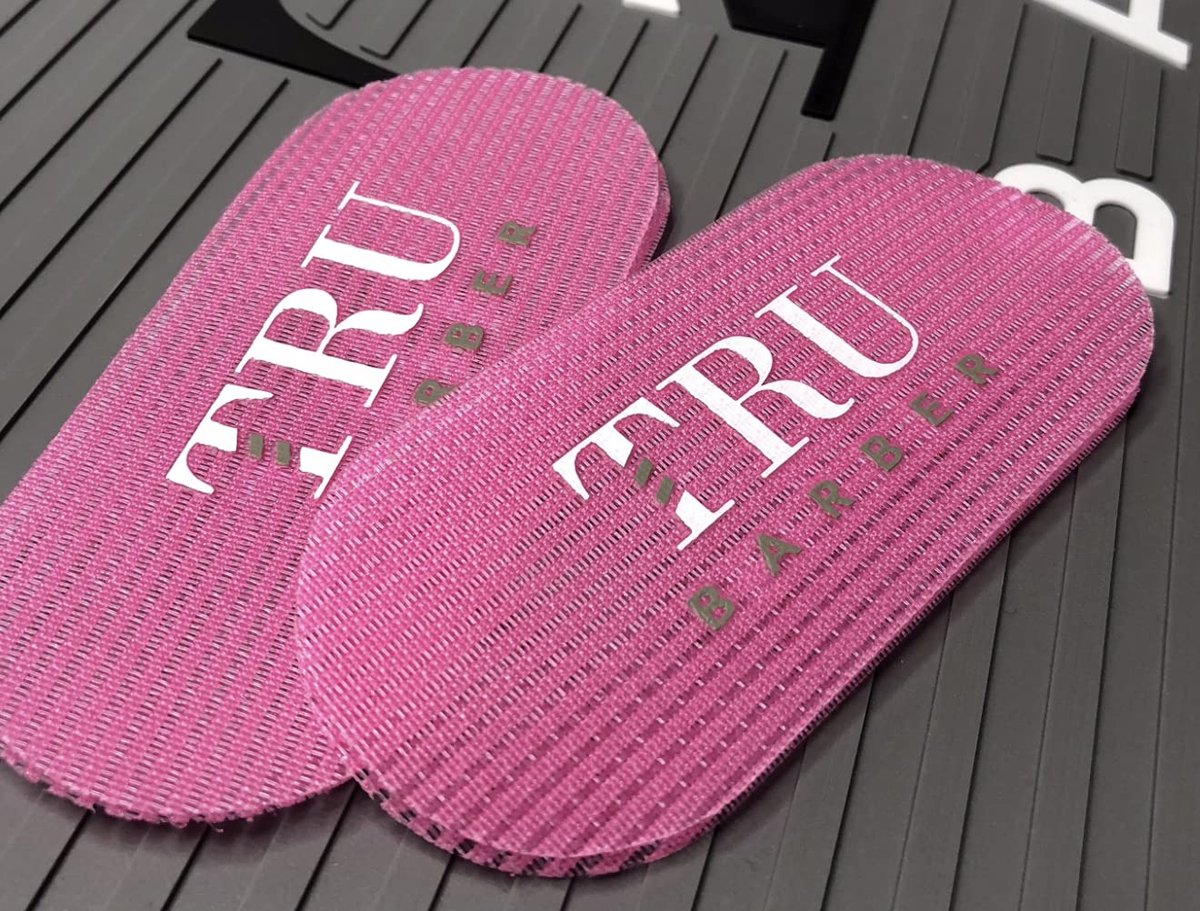 TRU BARBER Hair Grippers 6-Pack - Non-Slip Salon Hair Clips for Styling, Sectioning, Cutting & Coloring - Pink Avelisse