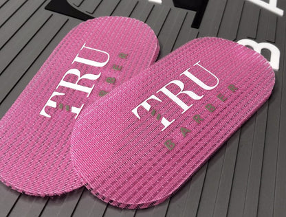 TRU BARBER Hair Grippers 6-Pack - Non-Slip Salon Hair Clips for Styling, Sectioning, Cutting & Coloring - Pink Avelisse