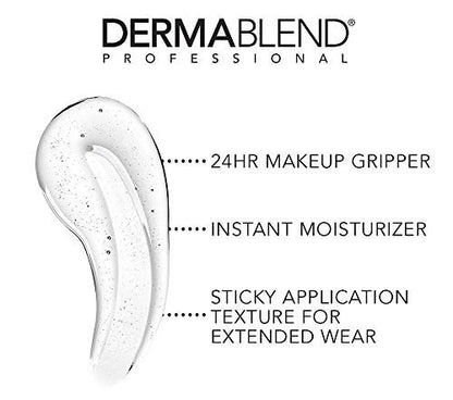 Dermablend Insta-Grip Jelly Primer Face Makeup - Silicone-Free Face Primer for Dry Skin, Pore Minimizing with 24HR Wear, 1.0 Fl Oz Avelisse
