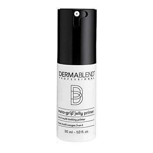 Dermablend Insta-Grip Jelly Primer Face Makeup - Silicone-Free Face Primer for Dry Skin, Pore Minimizing with 24HR Wear, 1.0 Fl Oz Avelisse