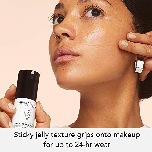 Dermablend Insta-Grip Jelly Primer Face Makeup - Silicone-Free Face Primer for Dry Skin, Pore Minimizing with 24HR Wear, 1.0 Fl Oz Avelisse