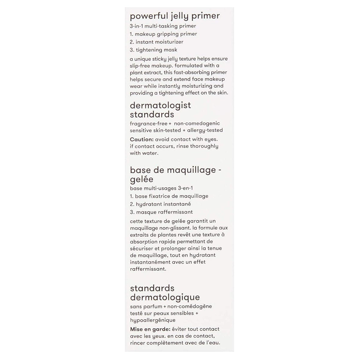 Dermablend Insta-Grip Jelly Primer Face Makeup - Silicone-Free Face Primer for Dry Skin, Pore Minimizing with 24HR Wear, 1.0 Fl Oz Avelisse
