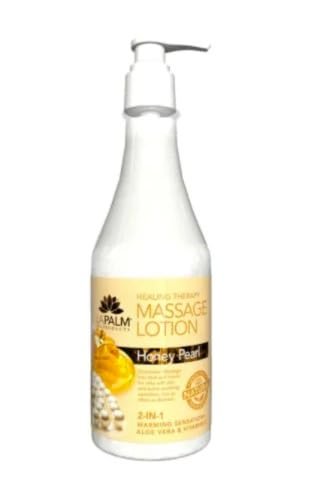 La Palm Lotion Honey Pearl 8oz - Moisturizing Body Lotion for Soft, Radiant Skin - görsel 1