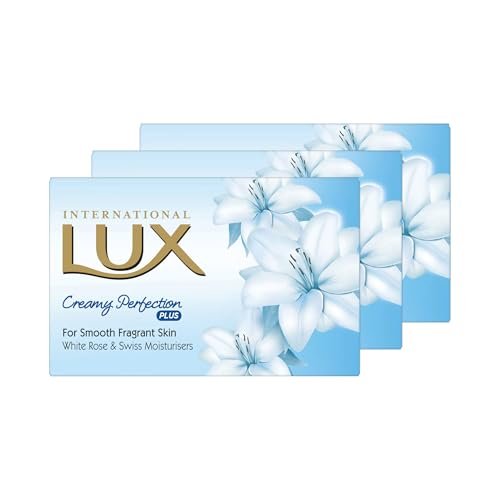 LUX International Creamy Perfection Plus Soap 75 g (Pack of 3) – Gentle & Nourishing Skin Cleansing - görsel 2