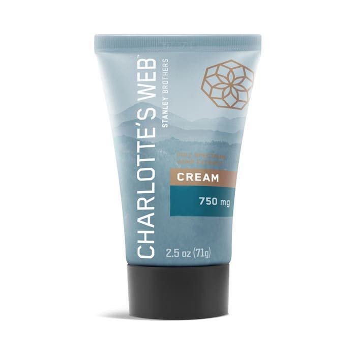 Charlotte's Web Unscented Hemp Cream - 2.5 Fl Oz - Natural, Cruelty-Free, Vegan Moisturizer for Dry Skin Avelisse