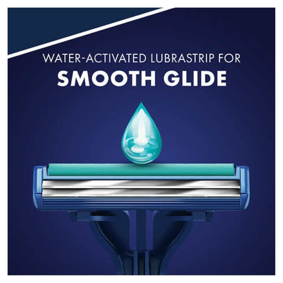 Gillette Sensor2 Plus Disposable Razor, 52 Count – Long-Lasting Smooth Shave for Men Avelisse