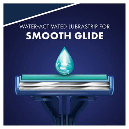 Gillette Sensor2 Plus Disposable Razor, 52 Count – Long-Lasting Smooth Shave for Men Avelisse
