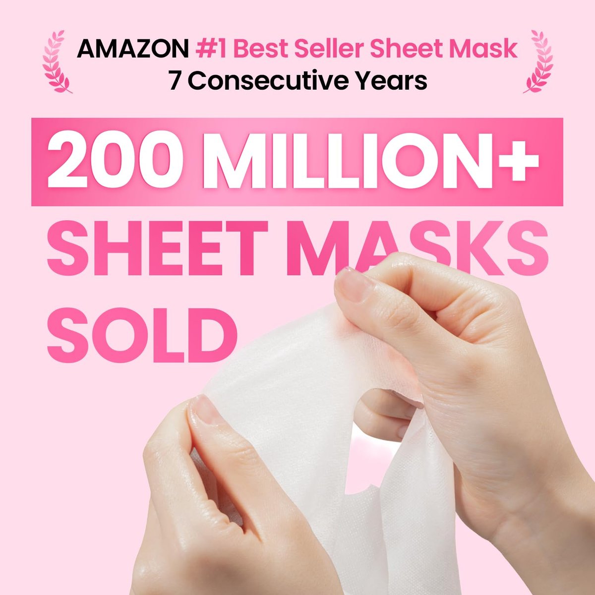 GLAM UP Korean Facial Sheet Mask 12 Combo Pack - Hydrating & Moisturizing Face Mask for Glass Skin, Soothing Korean Skincare for Sensitive Dry Skin, Bulk Face Masks Gift Set for Home Spa Avelisse