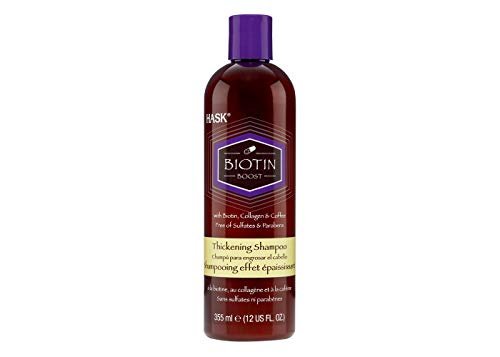 Hask Biotin Boost Thickening Shampoo 15 fl oz - Volumizing & Thinning Hair Care Avelisse
