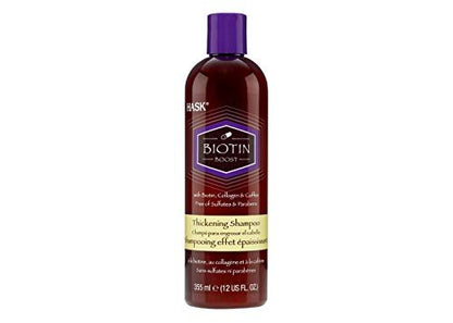 Hask Biotin Boost Thickening Shampoo 15 fl oz - Volumizing & Thinning Hair Care Avelisse