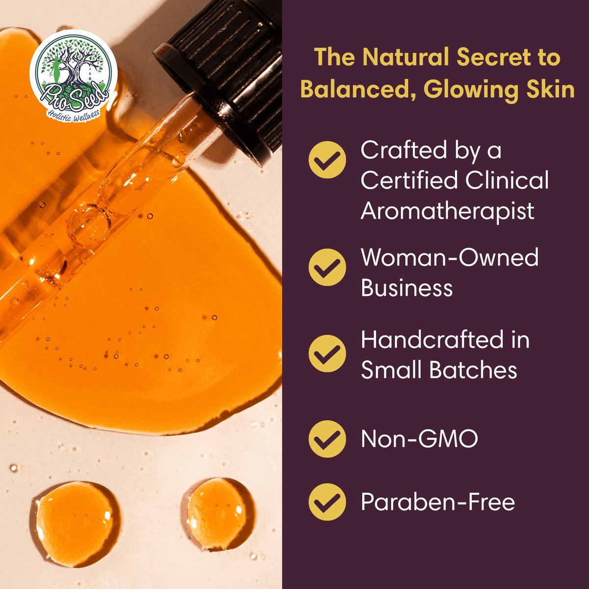 LETHE Vegan Botanical Face Serum with Vitamin C & 50 Natural Extracts – Improve Skin Tone, Firmness & Smoothness – Natural Skincare for Dark Spots & Uneven Skin – 1oz - görsel 9
