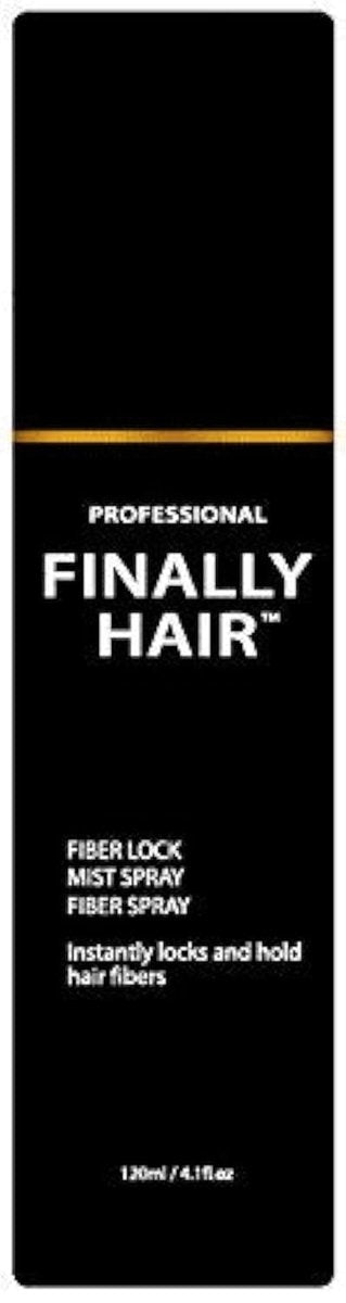 Finally Hair Fiber Lock Strong Holding Spray – Alcohol-Free Hair Spray for Thinning Hair, Compatible with Toppik, Xfusion, Febron, Bosley, Nanogen - görsel 1