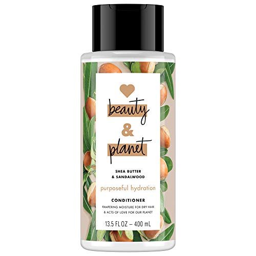 Love Beauty and Planet Purposeful Hydration Shea Butter & Sandalwood Cleansing Conditioner, 13.5 oz Avelisse