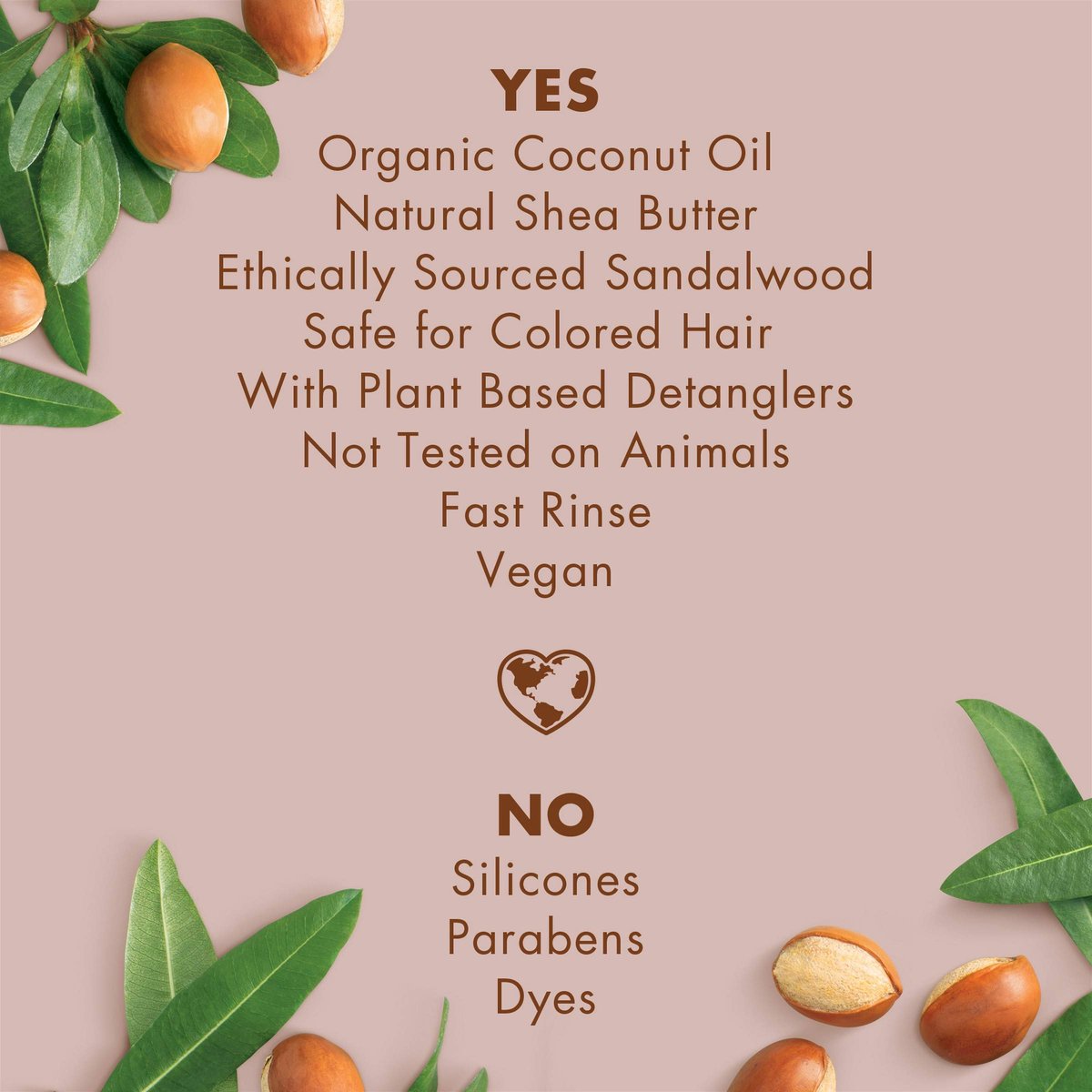 Love Beauty and Planet Purposeful Hydration Shea Butter & Sandalwood Cleansing Conditioner, 13.5 oz Avelisse