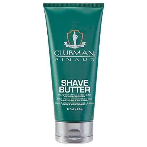 Clubman Pinaud Shave Butter – Enriched with Shea & Cocoa Butter for a Smooth Shave, 6 oz - görsel 2