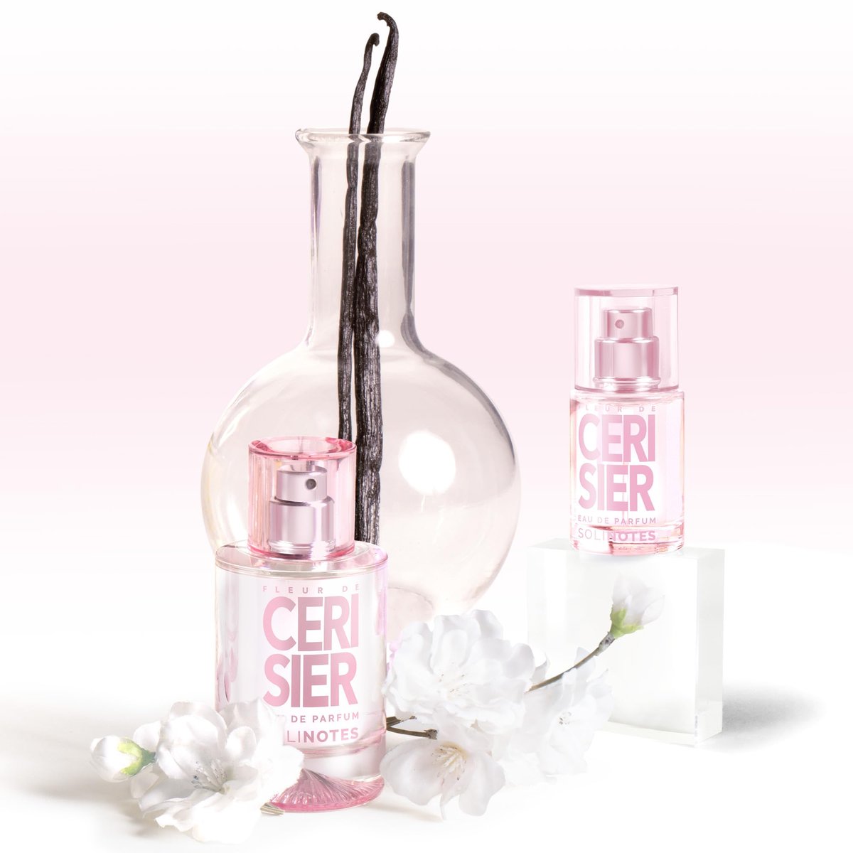Solinotes Cherry Blossom Eau de Parfum for Women – Delicate Floral Scent, Made in France, Vegan, 1.7 fl oz - görsel 9