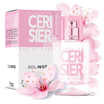 Solinotes Cherry Blossom Eau de Parfum for Women – Delicate Floral Scent, Made in France, Vegan, 1.7 fl oz