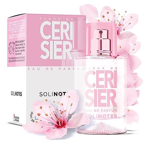 Solinotes Cherry Blossom Eau de Parfum for Women – Delicate Floral Scent, Made in France, Vegan, 1.7 fl oz - görsel 2