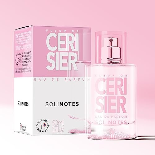 Solinotes Cherry Blossom Eau de Parfum for Women – Delicate Floral Scent, Made in France, Vegan, 1.7 fl oz - görsel 4