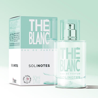 Solinotes White Tea Perfume for Women - Eau De Parfum | Delicate Floral and Soothing Scent - Made in France - Vegan - 1.7 fl.oz