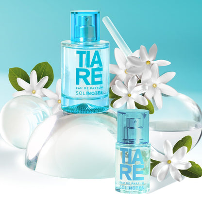 Solinotes Paris Tiaré Eau de Parfum for Women - Delicate Floral Scent, Made in France, Vegan - 1.7 fl oz