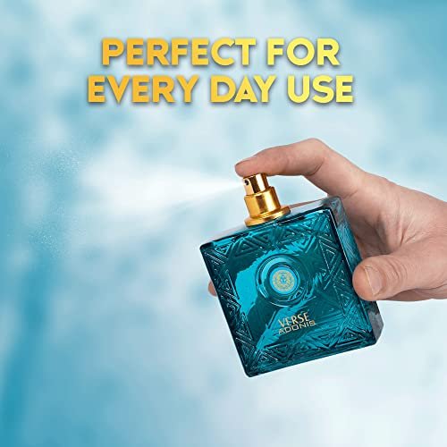 NovoGlow Verse Adonis Eau De Parfum for Men - 3.4 Fl Oz (100ml) Woody Floral & Fruity Scent, Long-Lasting Masculine Fragrance - görsel 11