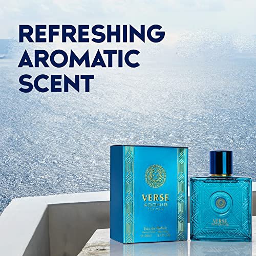 NovoGlow Verse Adonis Eau De Parfum for Men - 3.4 Fl Oz (100ml) Woody Floral & Fruity Scent, Long-Lasting Masculine Fragrance - görsel 5