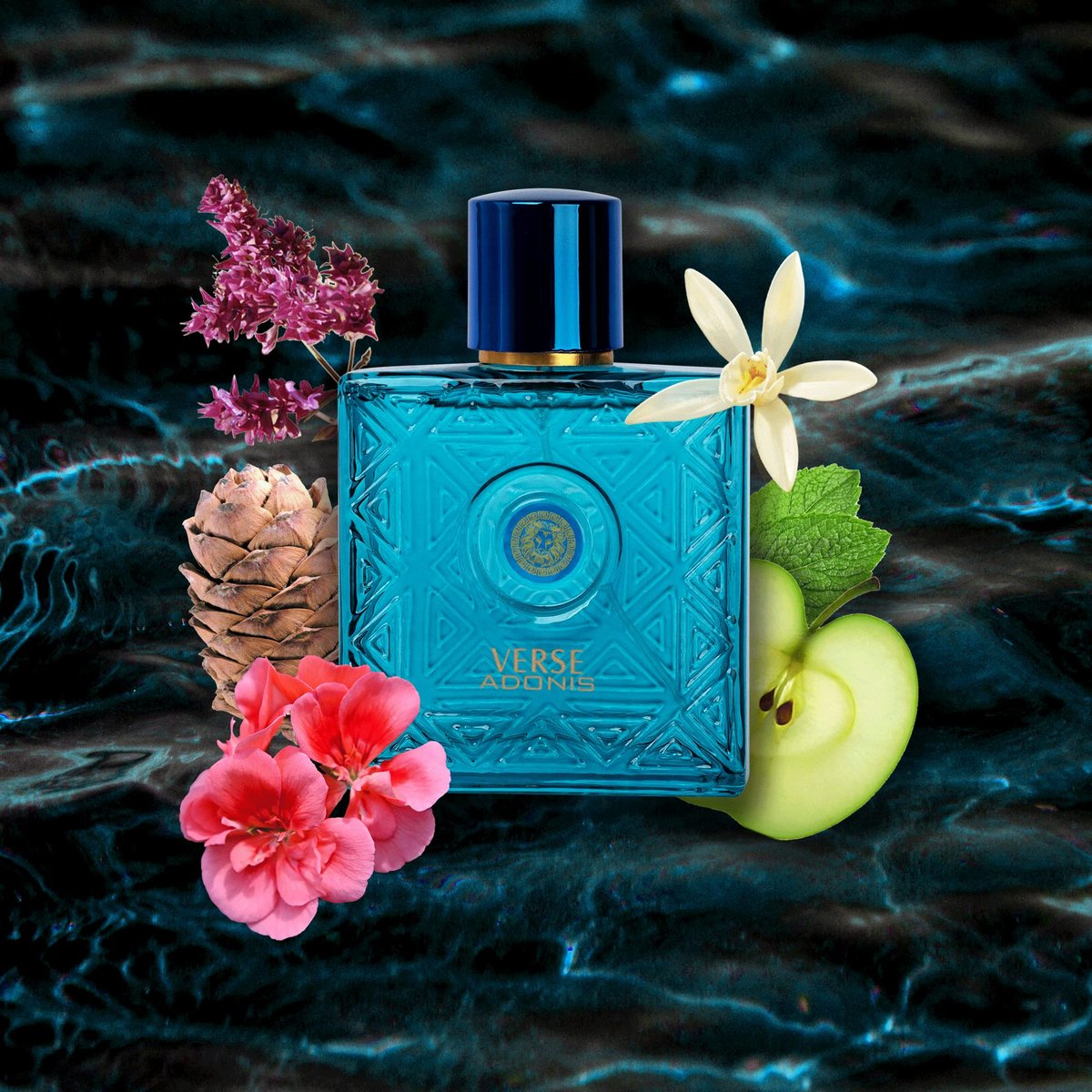 NovoGlow Verse Adonis Eau De Parfum for Men - 3.4 Fl Oz (100ml) Woody Floral & Fruity Scent, Long-Lasting Masculine Fragrance - görsel 4
