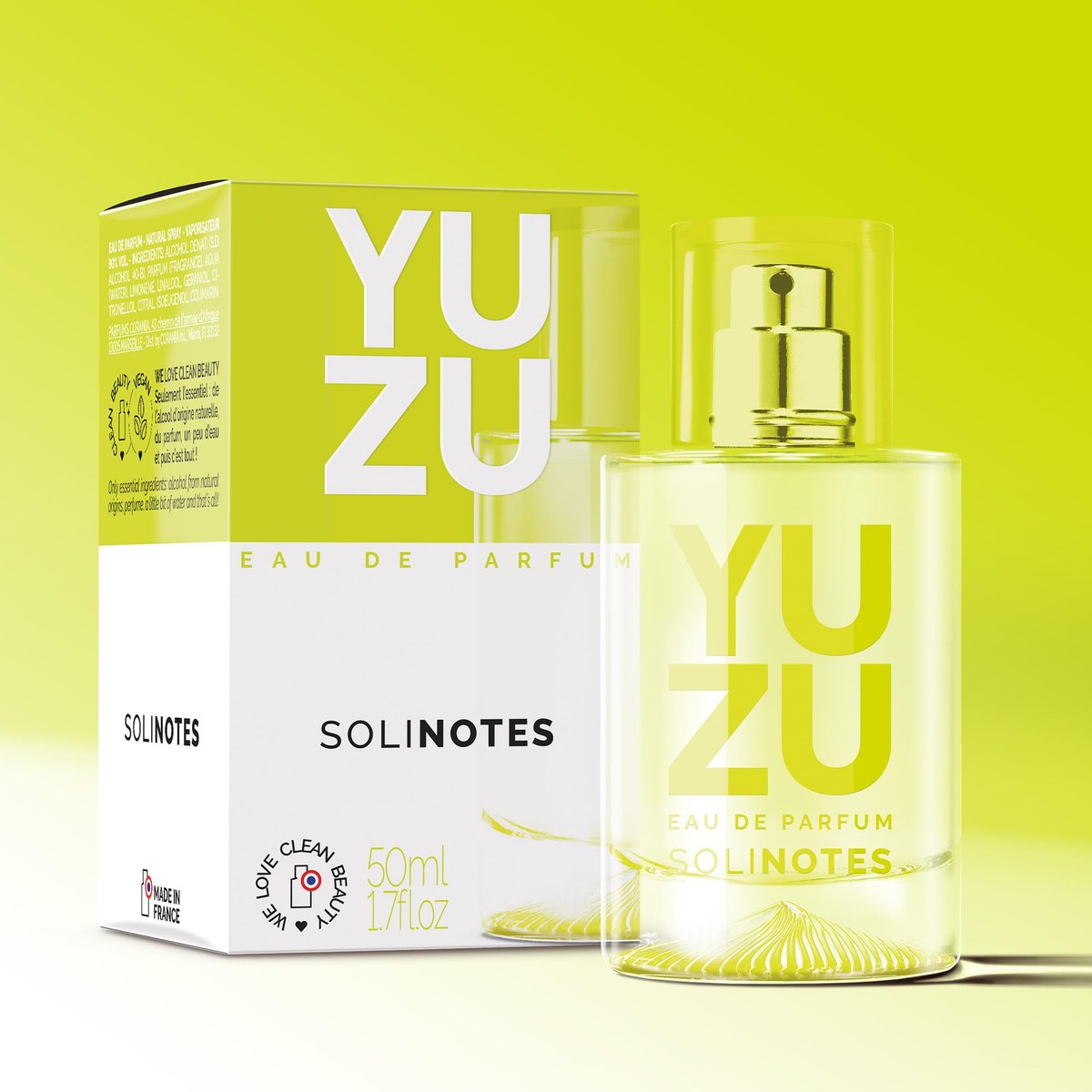 Solinotes Yuzu Eau de Parfum for Women – Delicate Floral & Soothing Scent – Made in France – Vegan – 1.7 fl.oz - görsel 3