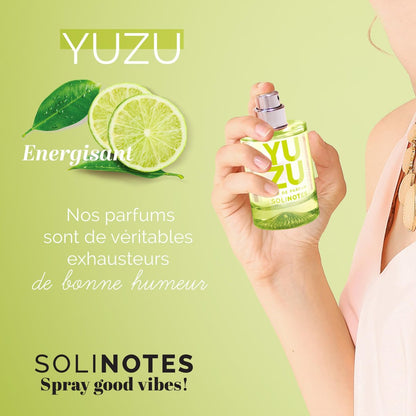 Solinotes Yuzu Eau de Parfum for Women – Delicate Floral & Soothing Scent – Made in France – Vegan – 1.7 fl.oz