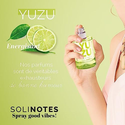 Solinotes Yuzu Eau de Parfum for Women – Delicate Floral & Soothing Scent – Made in France – Vegan – 1.7 fl.oz