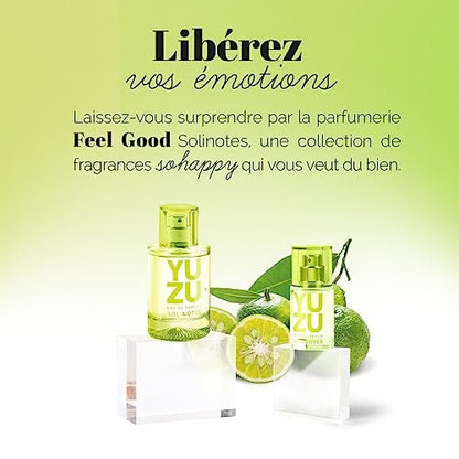 Solinotes Yuzu Eau de Parfum for Women – Delicate Floral & Soothing Scent – Made in France – Vegan – 1.7 fl.oz