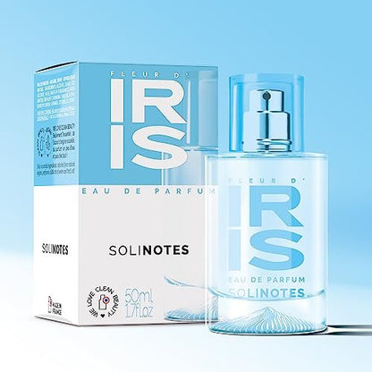 Solinotes Iris Blossom Eau de Parfum – Delicate Floral Scent for Women & Men, 1.7 Fl Oz, Vegan, Cruelty-Free, Made in France