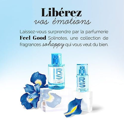 Solinotes Iris Blossom Eau de Parfum – Delicate Floral Scent for Women & Men, 1.7 Fl Oz, Vegan, Cruelty-Free, Made in France
