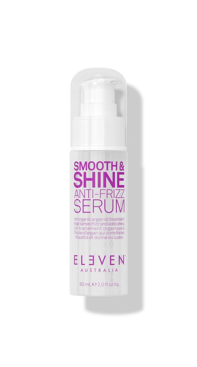 ELEVEN AUSTRALIA Smooth & Shine Anti-Frizz Serum - Lightweight Hair Serum for Men and Women, Tames Frizzy Hair, Adds Shine, 2 fl oz Avelisse