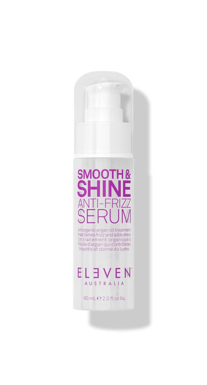 ELEVEN AUSTRALIA Smooth & Shine Anti-Frizz Serum - Lightweight Hair Serum for Men and Women, Tames Frizzy Hair, Adds Shine, 2 fl oz Avelisse