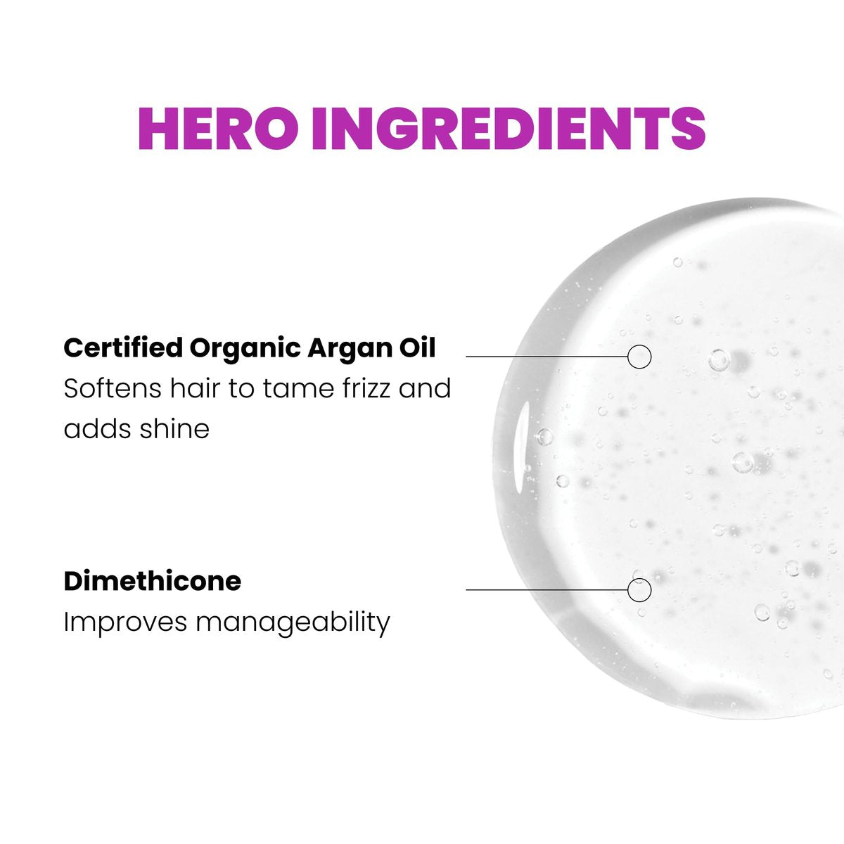 ELEVEN AUSTRALIA Smooth & Shine Anti-Frizz Serum - Lightweight Hair Serum for Men and Women, Tames Frizzy Hair, Adds Shine, 2 fl oz Avelisse