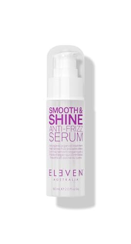 ELEVEN AUSTRALIA Smooth & Shine Anti-Frizz Serum - Lightweight Hair Serum for Men and Women, Tames Frizzy Hair, Adds Shine, 2 fl oz Avelisse