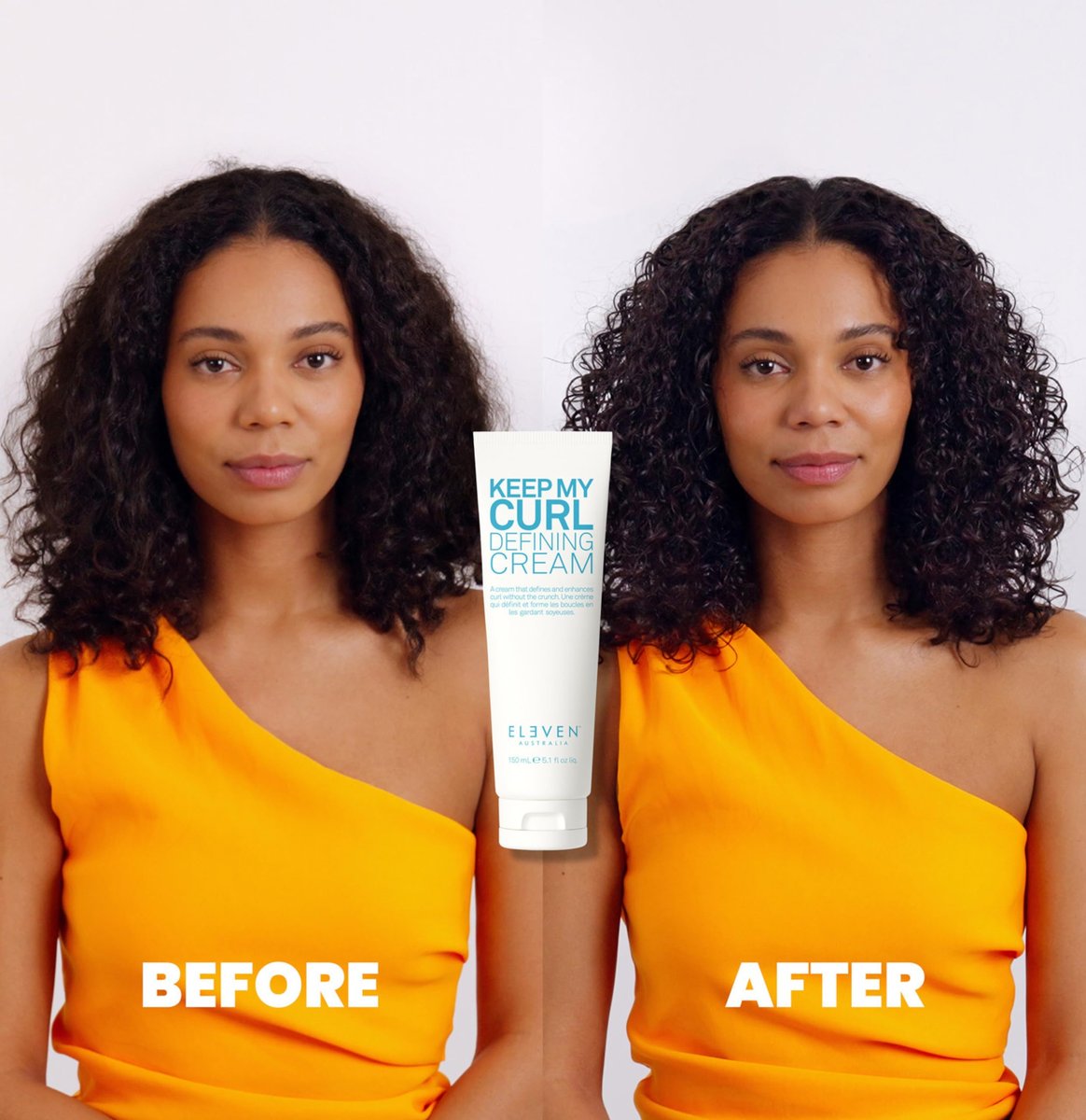 ELEVEN AUSTRALIA Keep My Curl Defining Cream - Curly Hair Products for Women & Men, Enhances Natural Waves, Adds Bounce & Moisture, Paraben Free - 5.1 fl oz - görsel 11