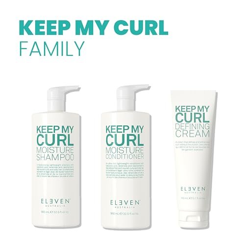 ELEVEN AUSTRALIA Keep My Curl Defining Cream - Curly Hair Products for Women & Men, Enhances Natural Waves, Adds Bounce & Moisture, Paraben Free - 5.1 fl oz - görsel 14