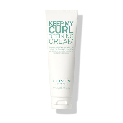 ELEVEN AUSTRALIA Keep My Curl Defining Cream - Curly Hair Products for Women & Men, Enhances Natural Waves, Adds Bounce & Moisture, Paraben Free - 5.1 fl oz