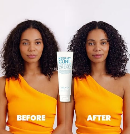 ELEVEN AUSTRALIA Keep My Curl Defining Cream - Curly Hair Products for Women & Men, Enhances Natural Waves, Adds Bounce & Moisture, Paraben Free - 5.1 fl oz
