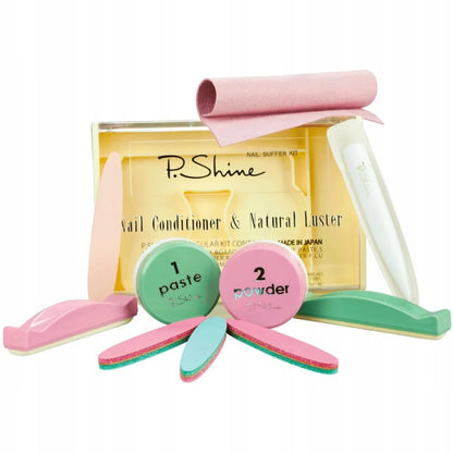 P-Shine Nail Treatment Liquid – 7.2 mL Professional Acrylic Manicure Essential (Vintage Japan) Avelisse